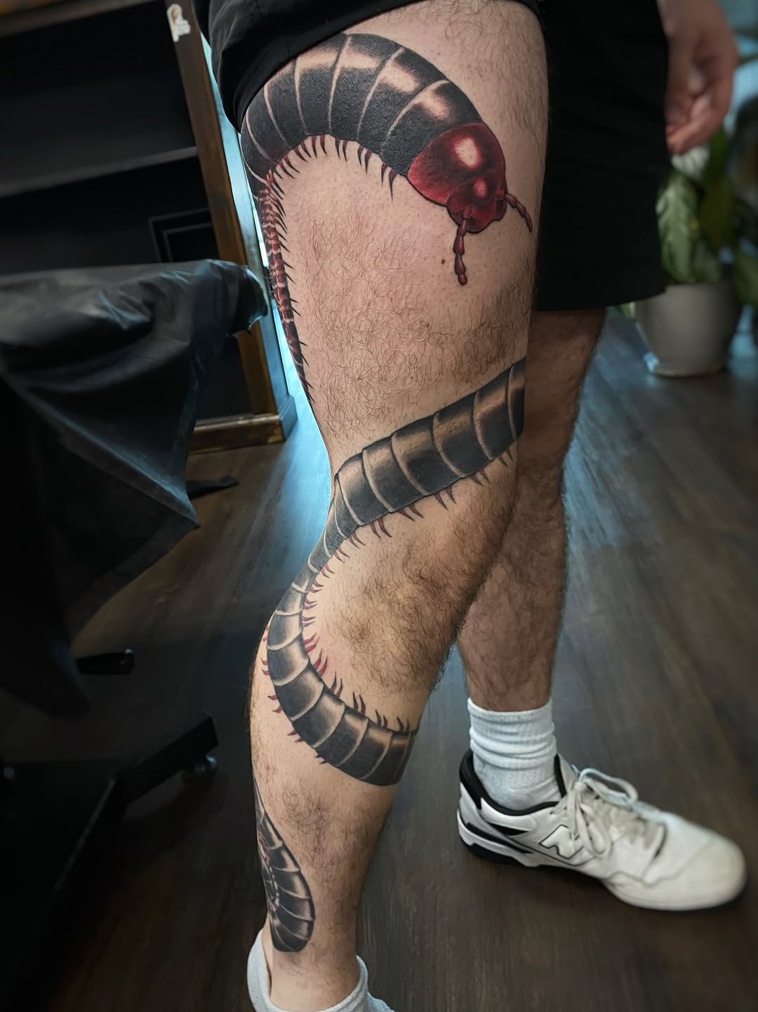 Tattoo by @tatcaviar — realism, black_and_grey