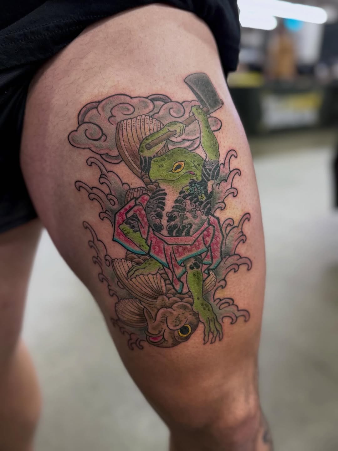 Tattoo by @hannahleetattoos β japanese_irezumi, new_school