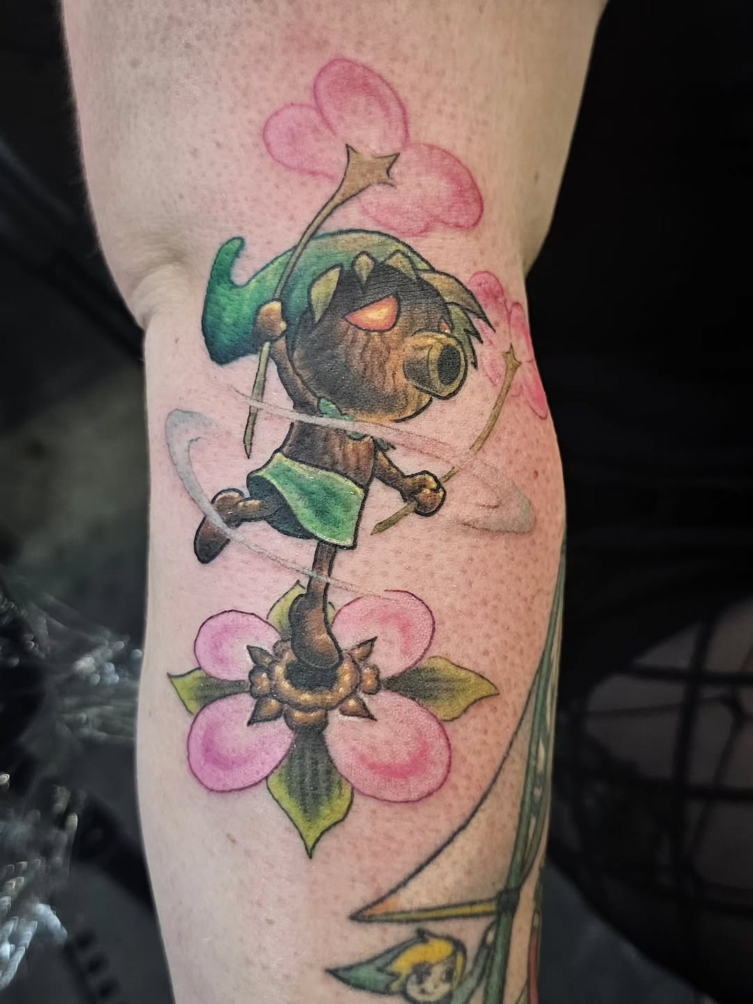 Tattoo by @omni.pleco — new_school, anime