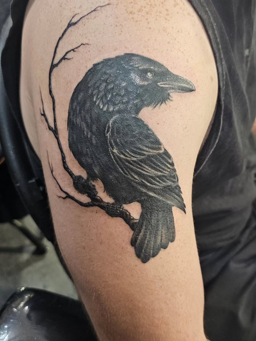 Tattoo by @omni.pleco — black_and_grey, realism