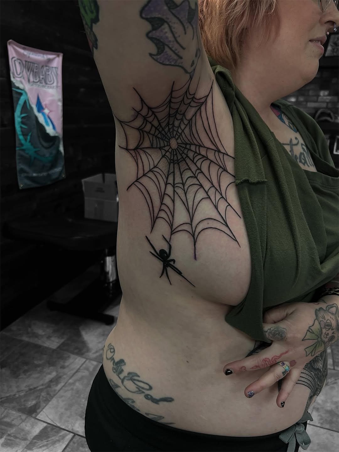 Tattoo by @brittanygoff_tattoos — blackwork