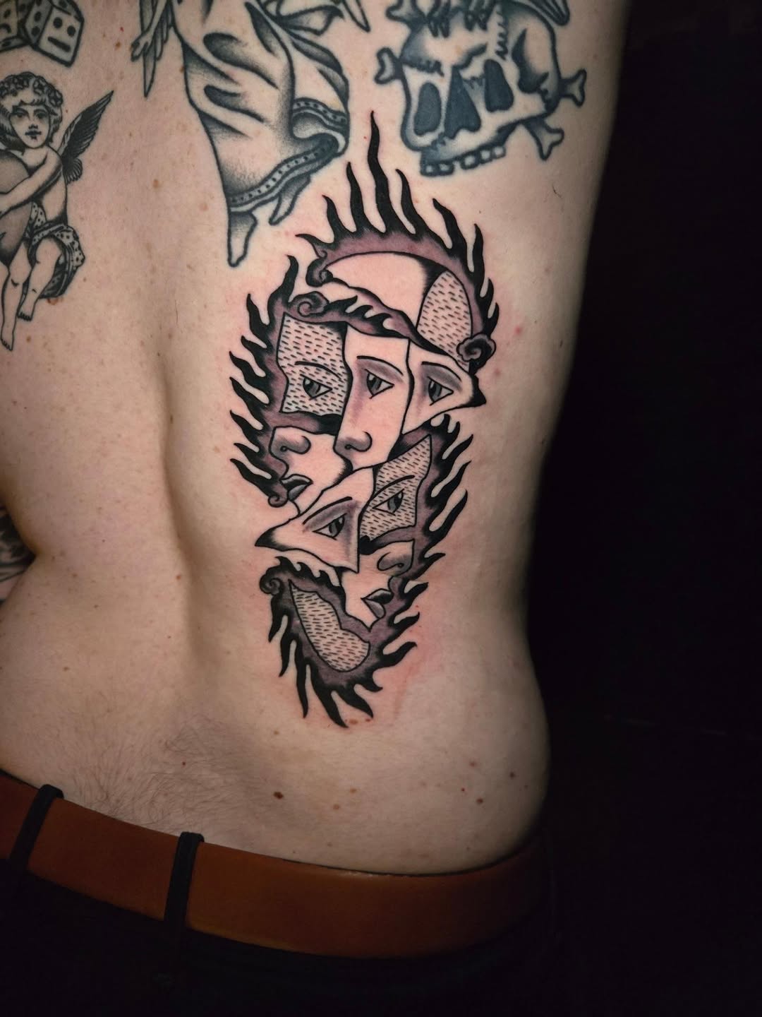 Tattoo by @brenn_cox — black_and_grey, surrealism