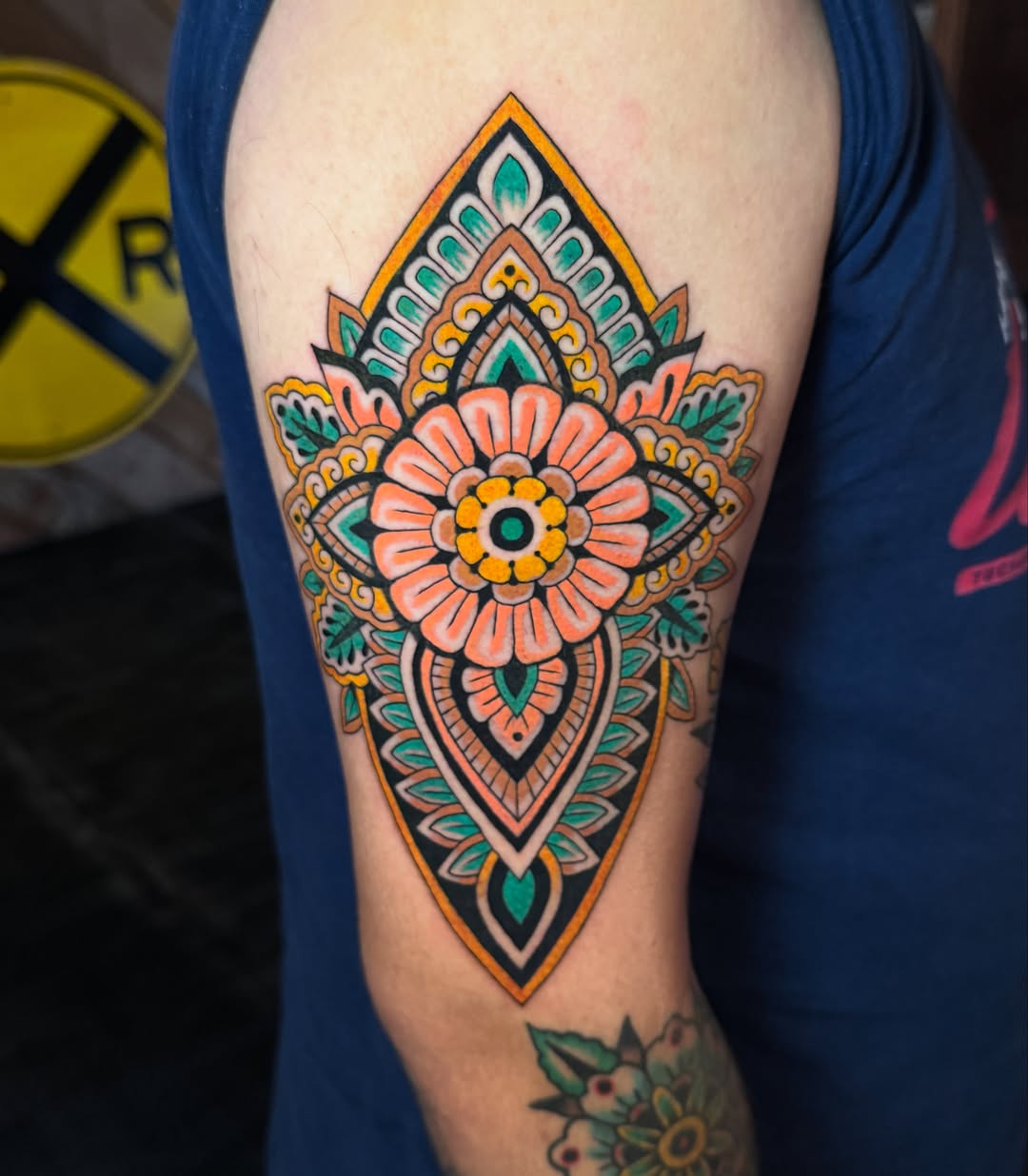 Tattoo by @medea.tattooer — ornamental, geometric