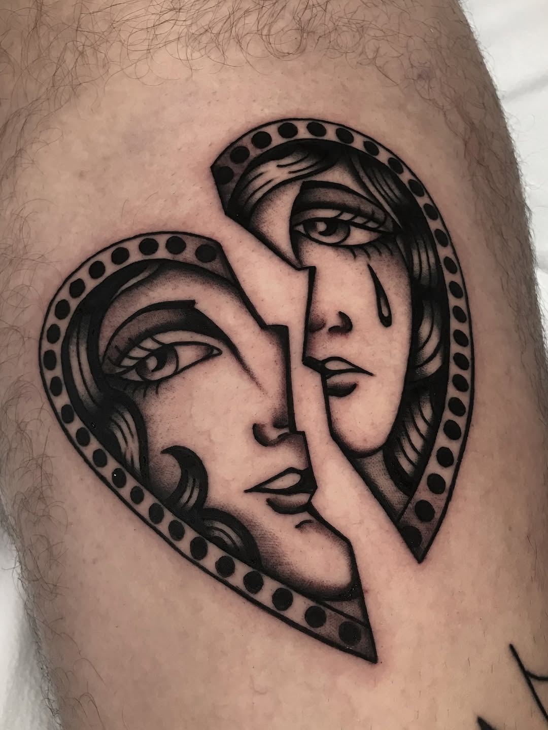 Tattoo by @angelwesttattoo — american_traditional, black_and_grey