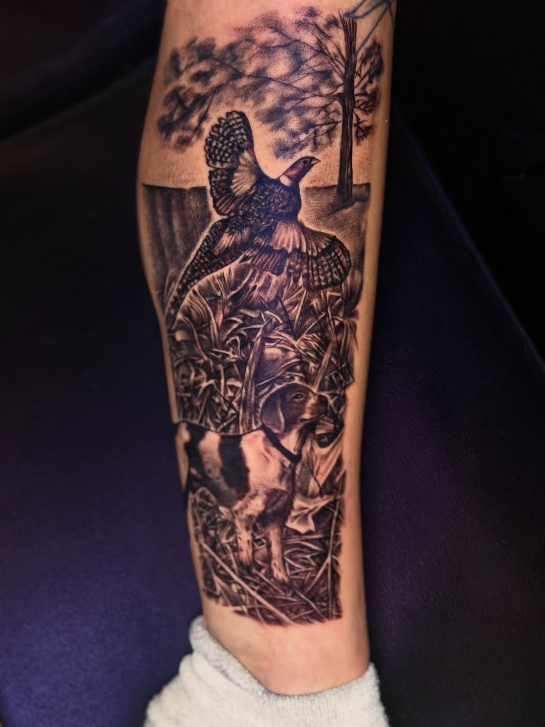 Tattoo by @tattoosbybatch — realism, black_and_grey