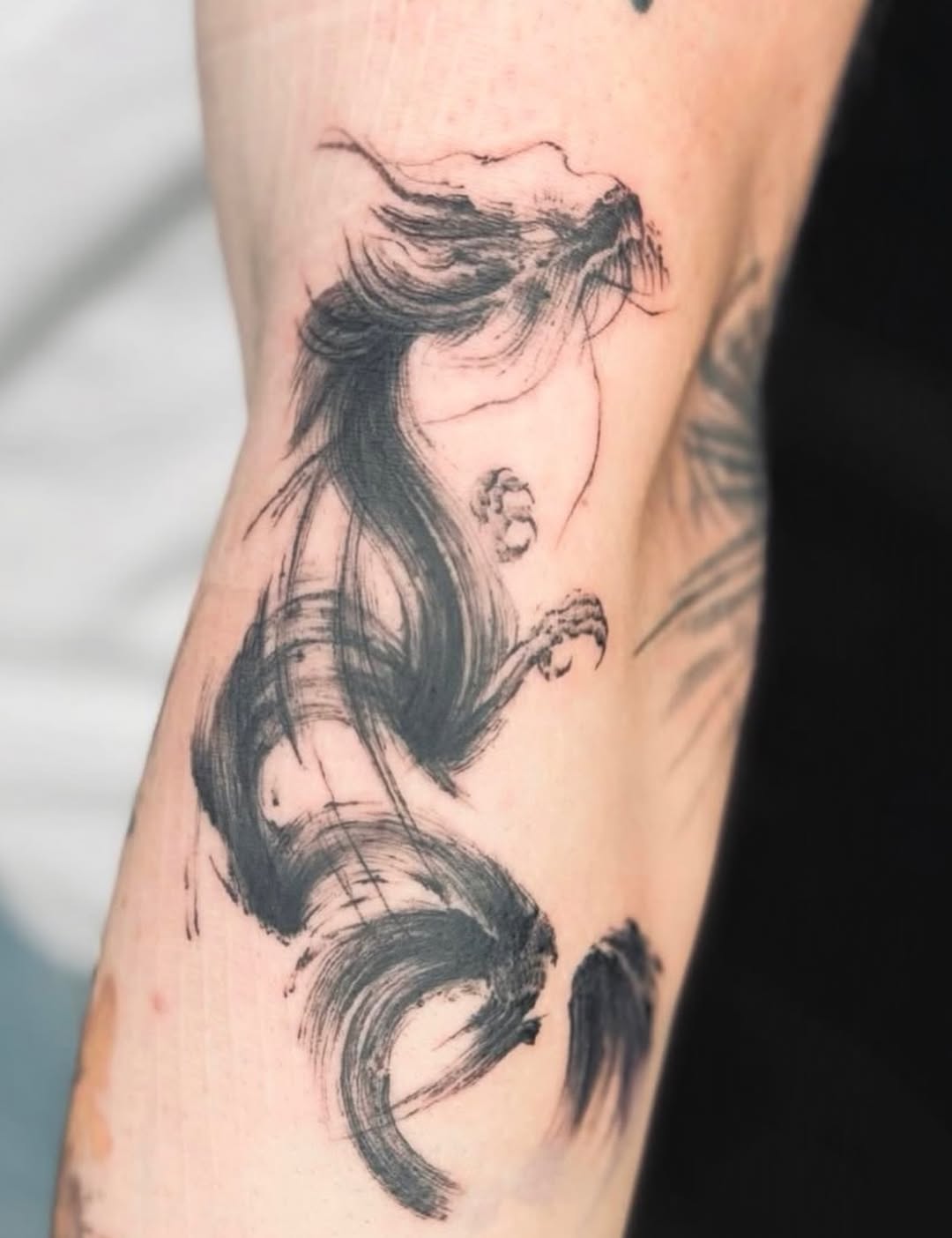 Tattoo by @joytattoo.flashbook โ blackwork, illustrative