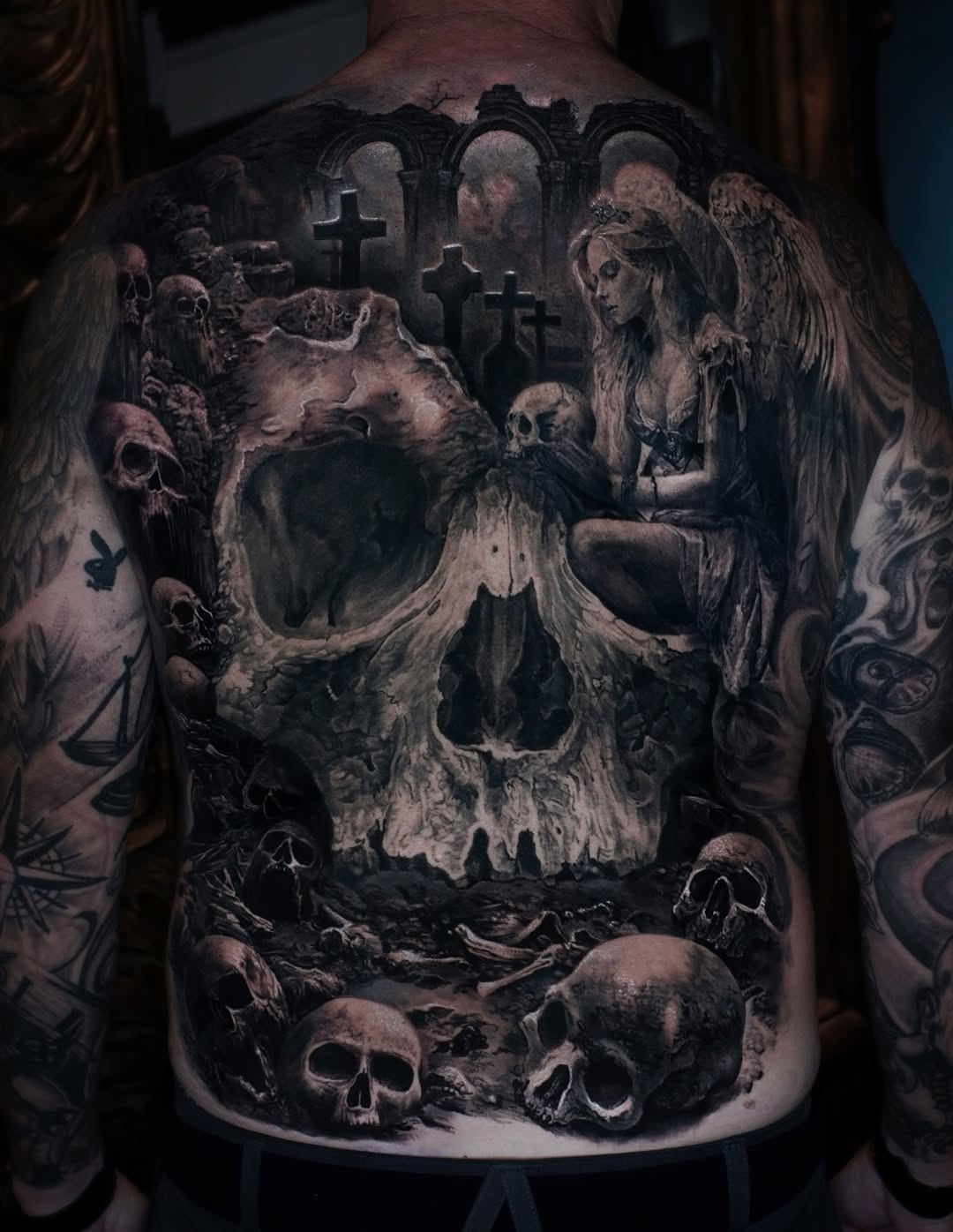 Tattoo by @mamzart — realism, dark_realism