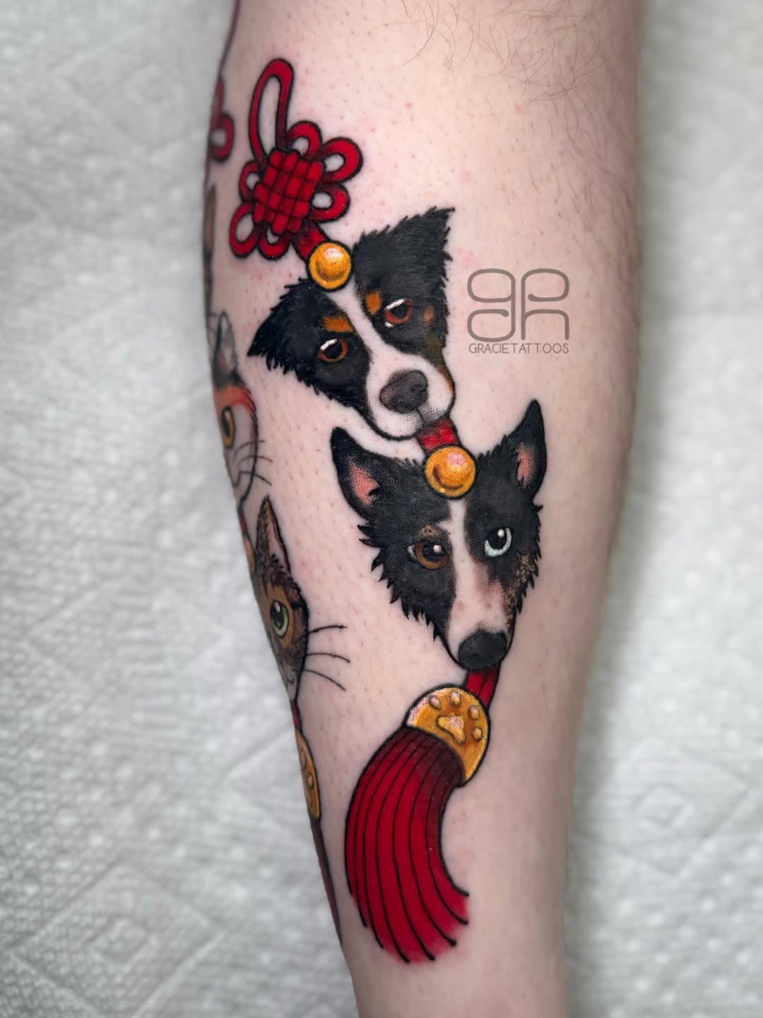 Tattoo by @gracietattoos — neo_traditional, realism