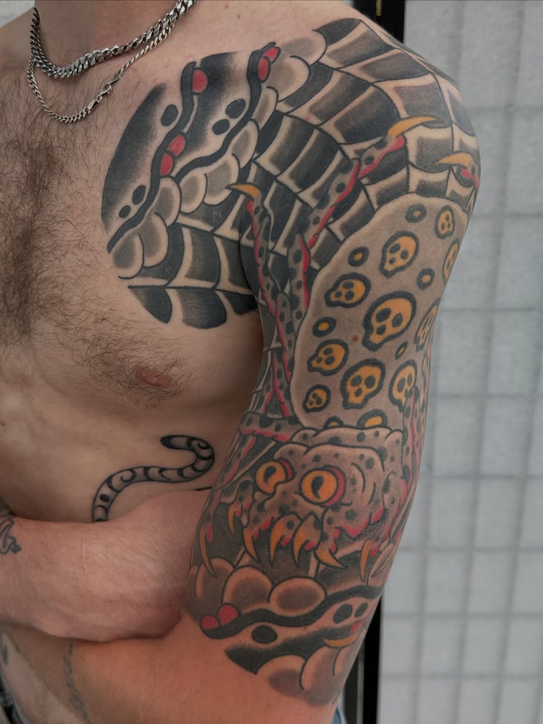 Tattoo by @danielskilltattoo — japanese_irezumi, black_and_grey