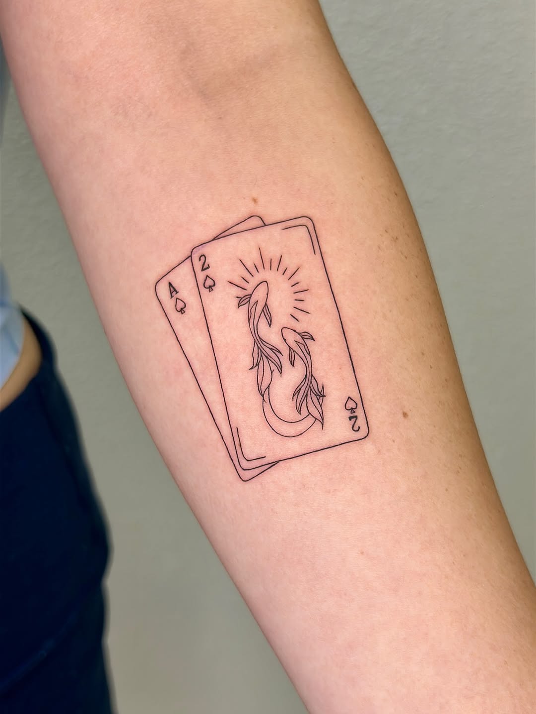 Tattoo by @tsuinami.tattoos — fine_line