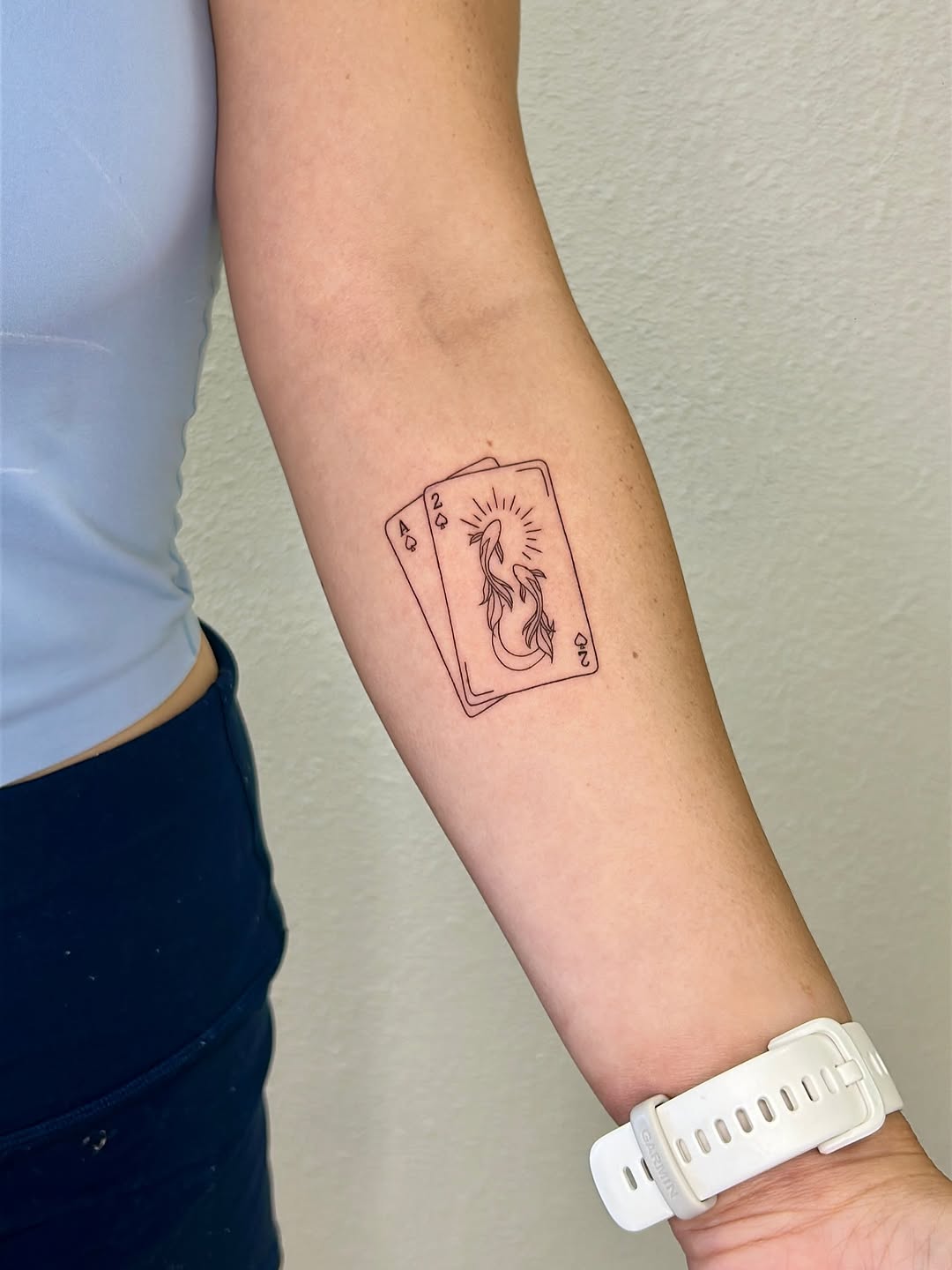 Tattoo by @tsuinami.tattoos — fine_line, minimalist