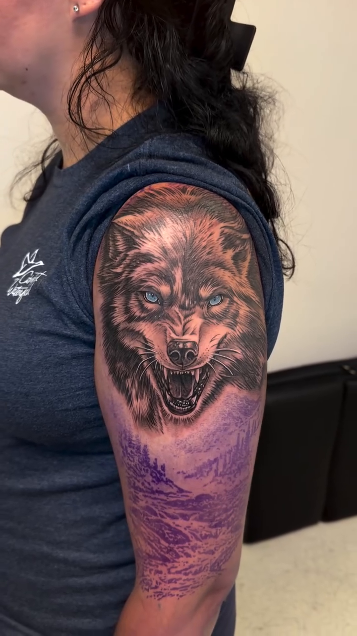 Tattoo by @tristan.tattoo — realism, black_and_grey