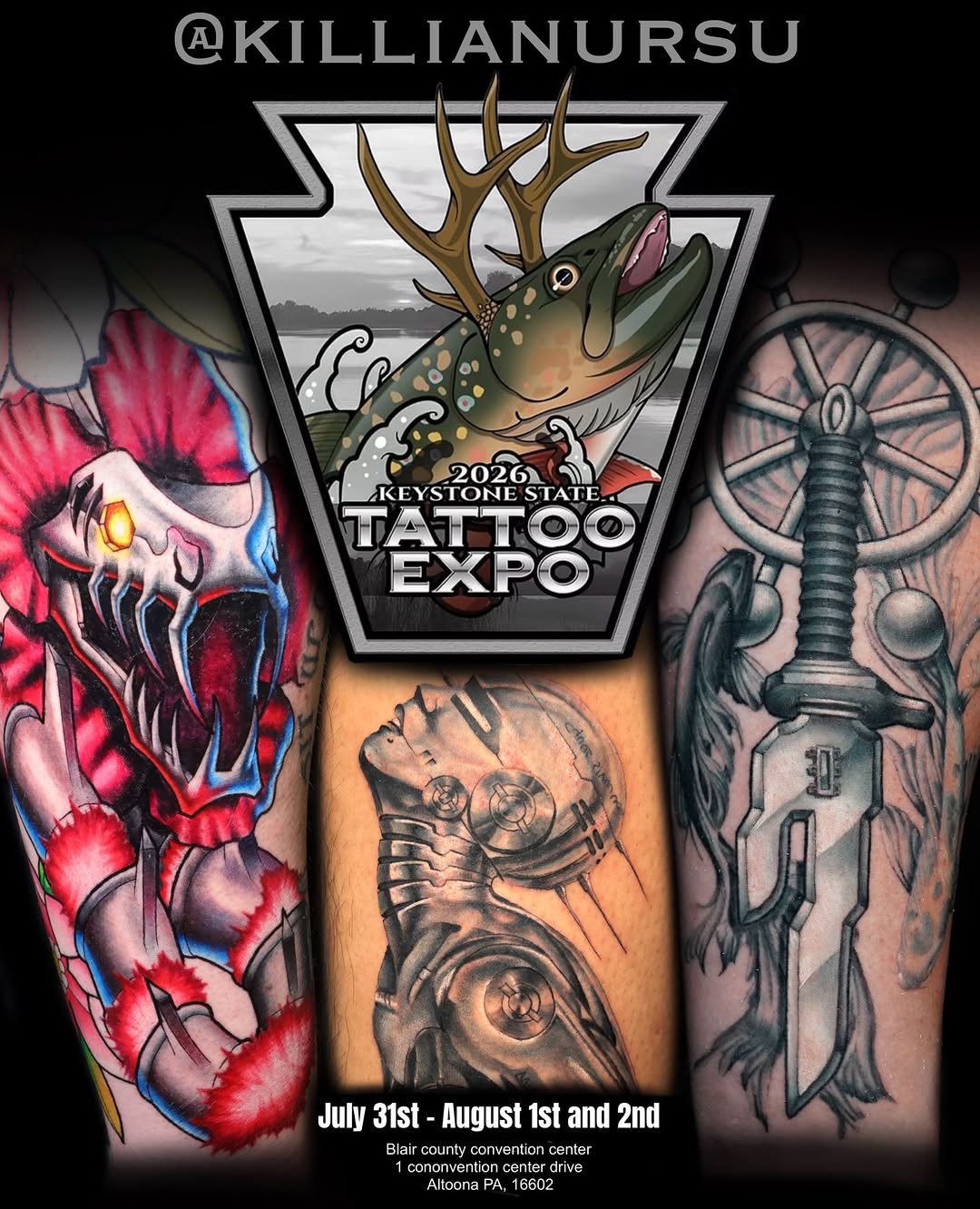 Tattoo by @killianursu — realism, black_and_grey