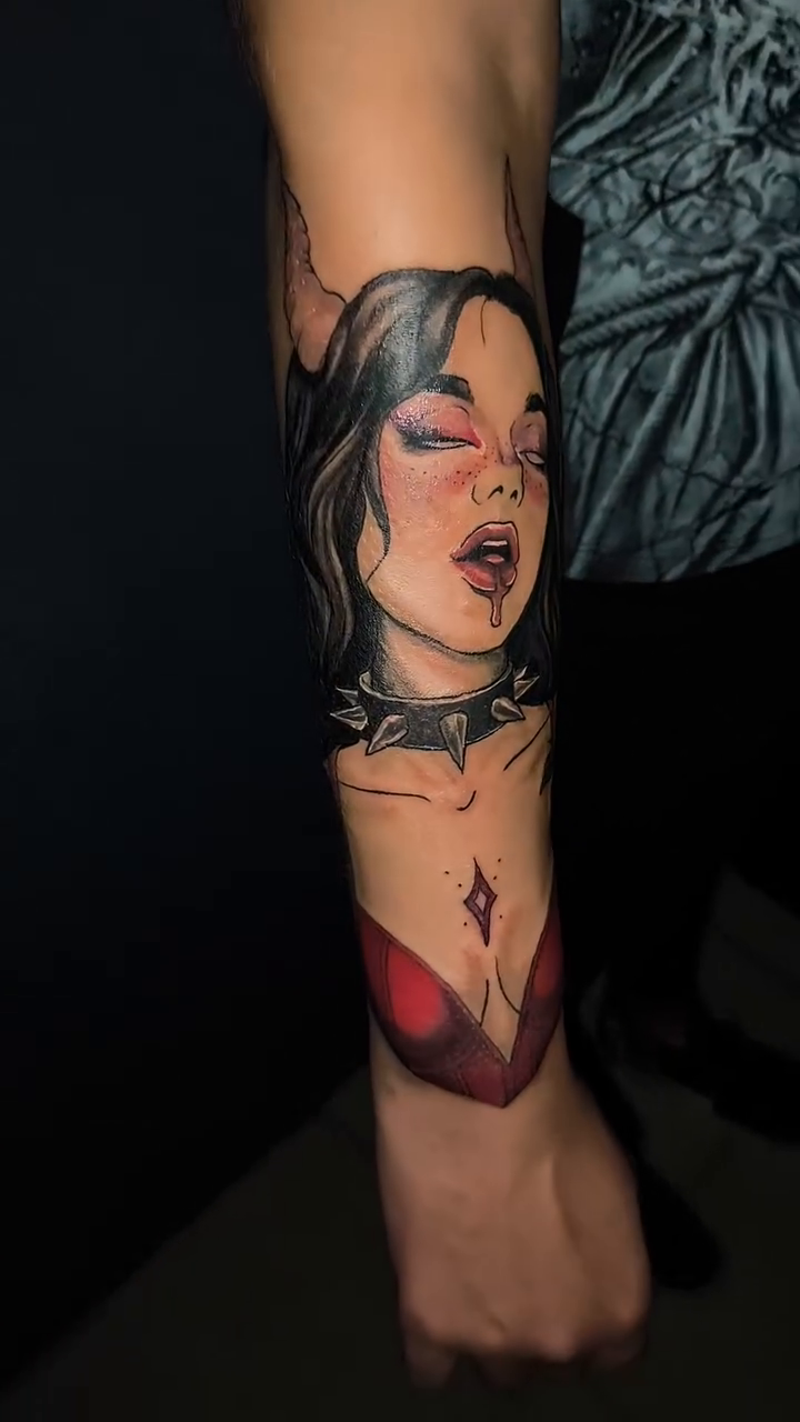 Tattoo by @mello_blue_tatto0 — realism, dark_realism
