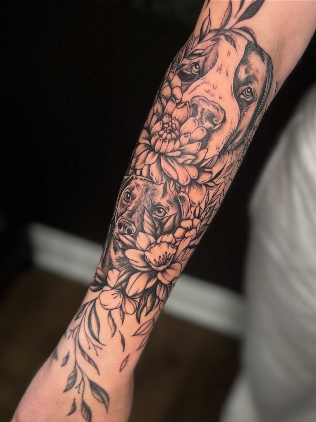 Tattoo by @bremarietattoos — realism, black_and_grey