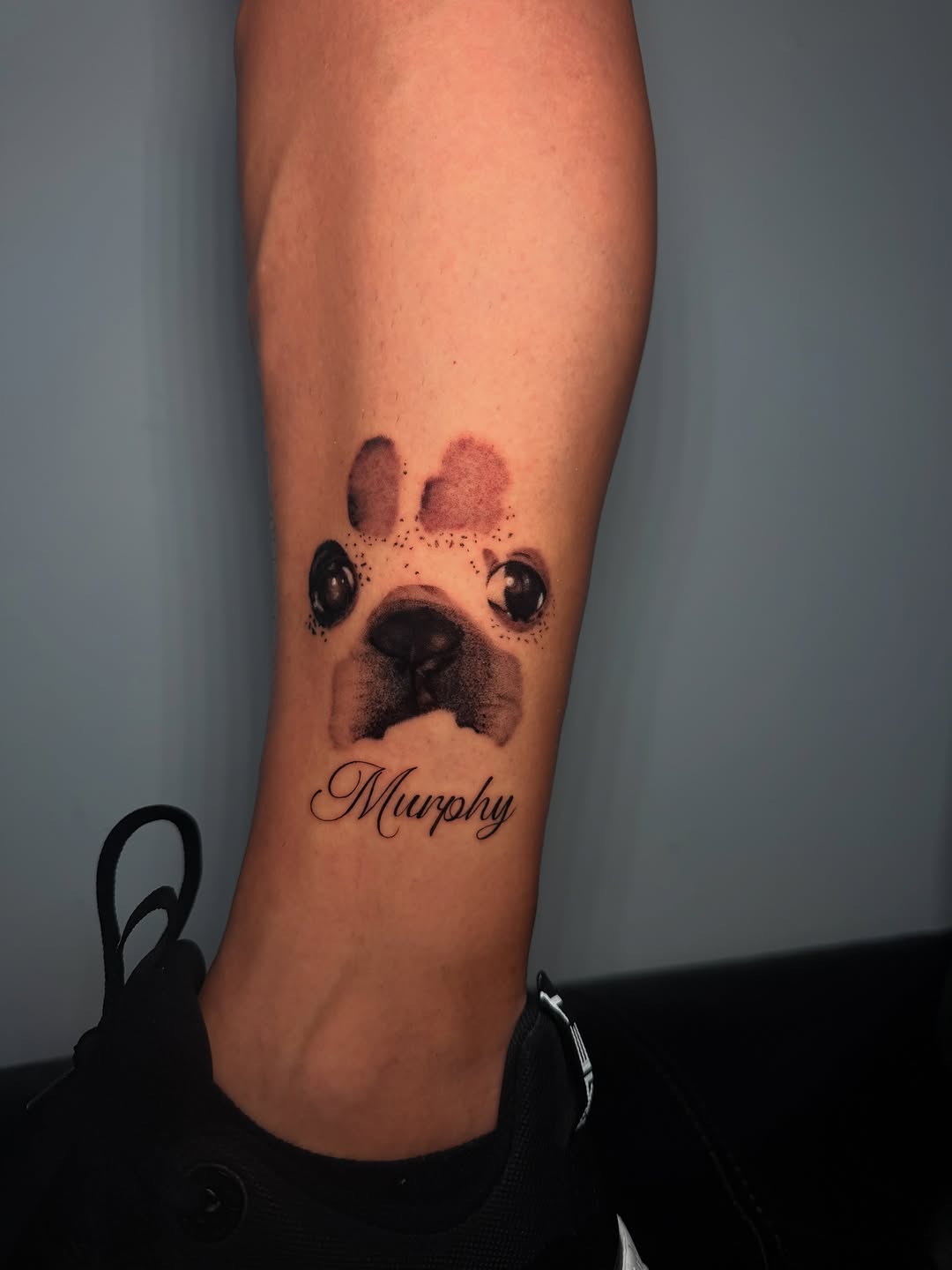 Tattoo by @gabsthegeminii — realism, lettering_script