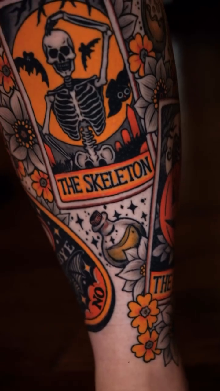 Tattoo by @davidbruehl — neo_traditional, trash_polka