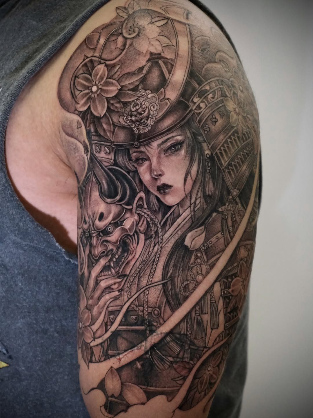 Tattoo by @migeon_tattoo — japanese_irezumi, realism