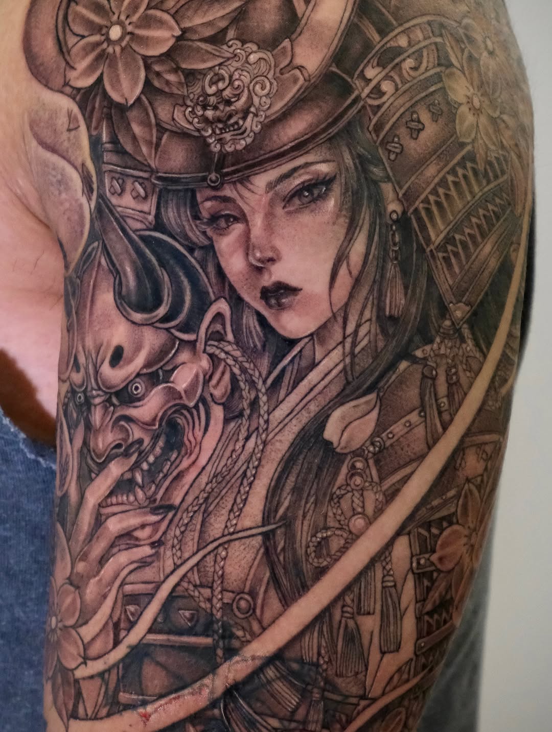 Tattoo by @migeon_tattoo — japanese_irezumi, realism