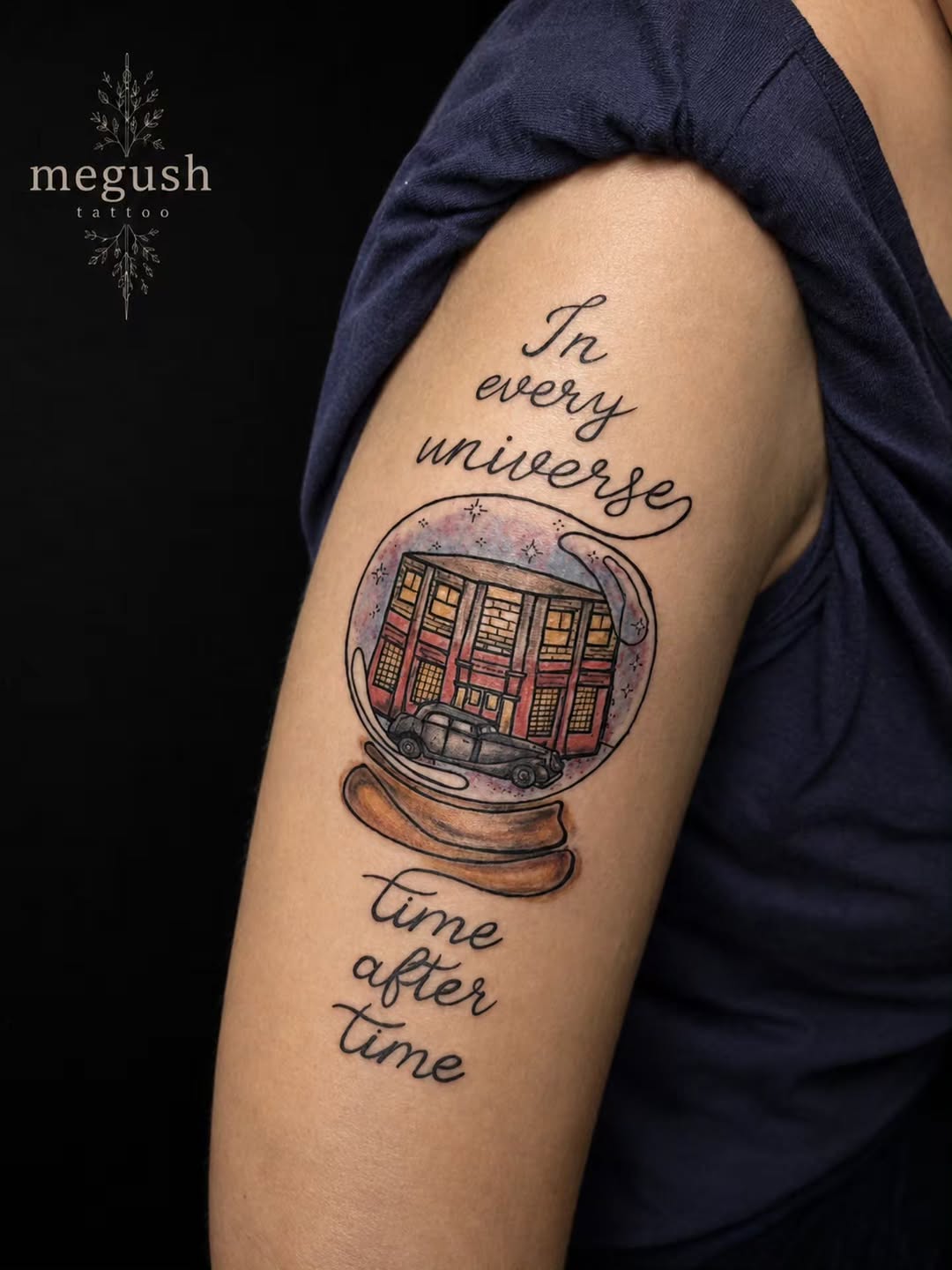 Tattoo by @megushtattoo — lettering_script