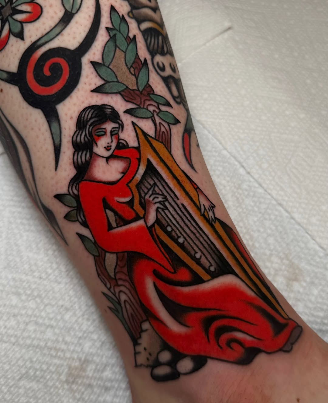 Tattoo by @katierosetattoos โ american_traditional