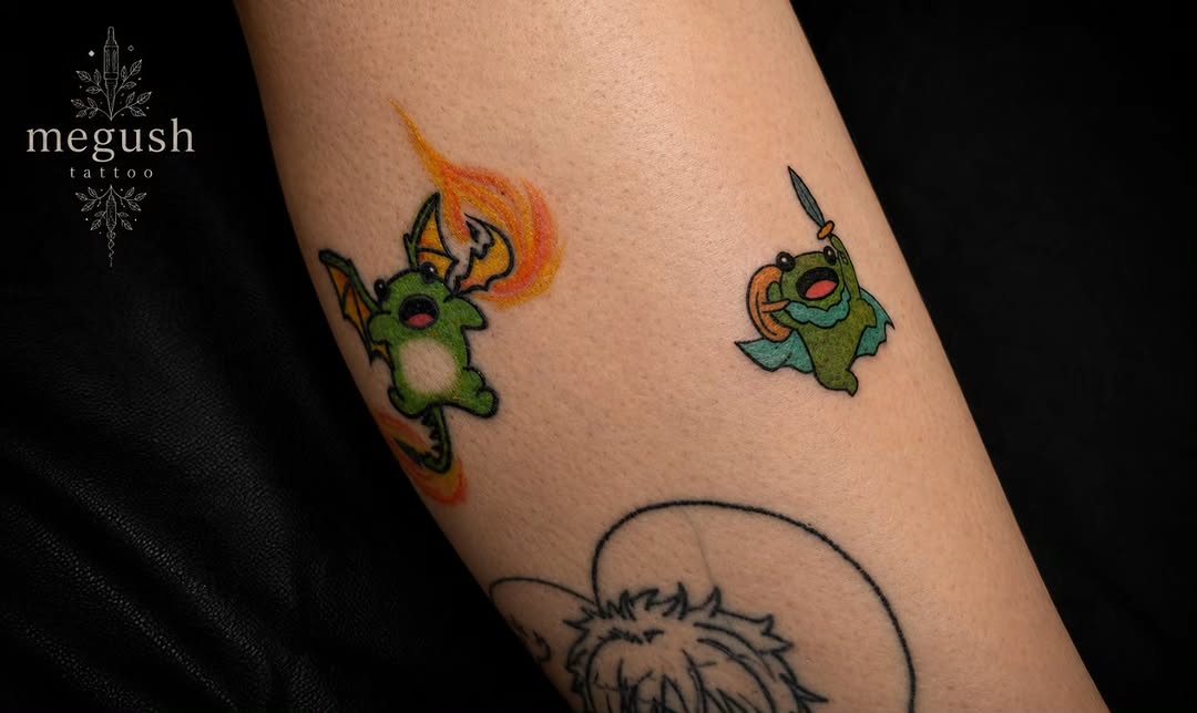 Tattoo by @megushtattoo — new_school