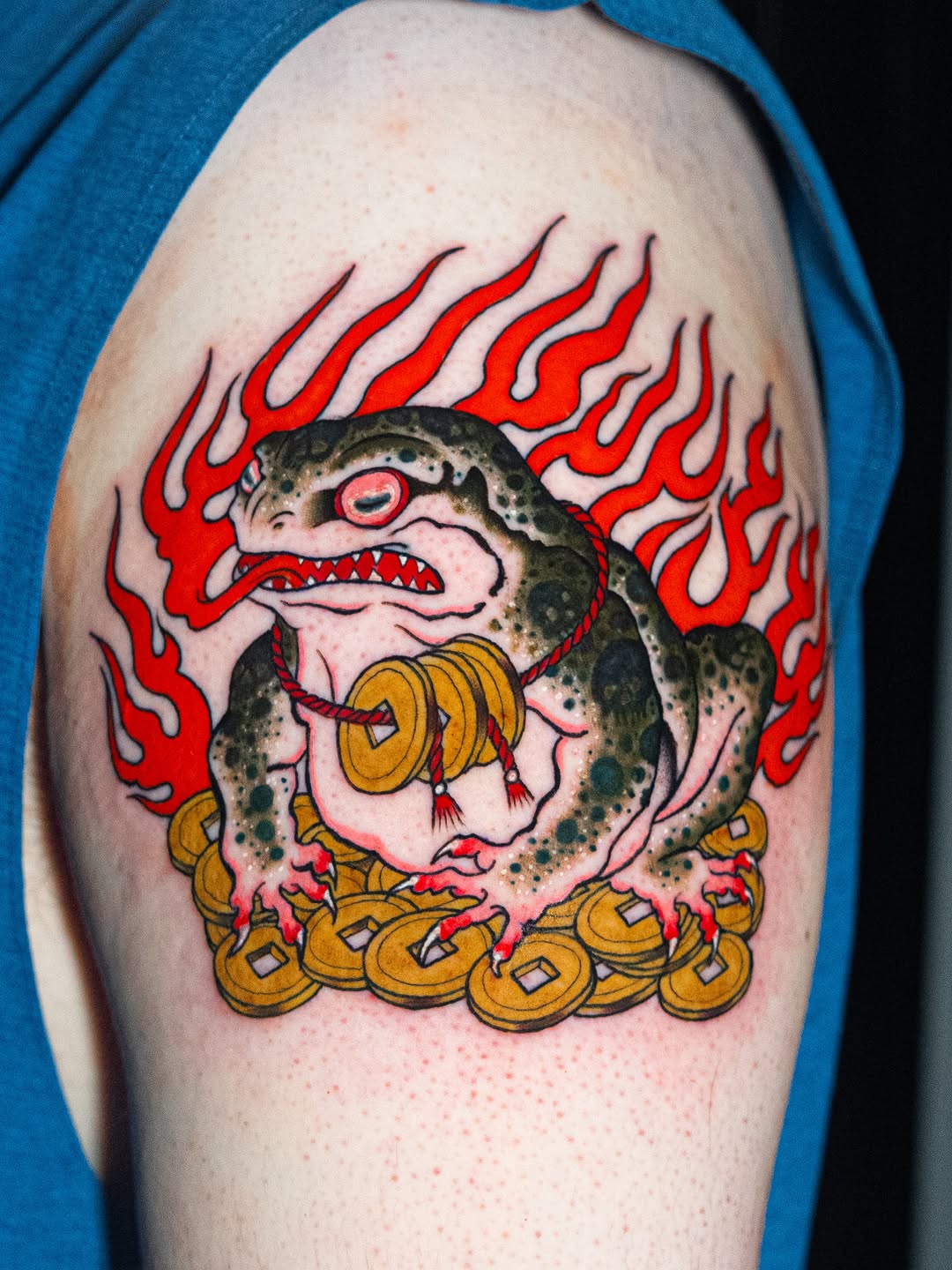 Tattoo by @jamesjurado — japanese_irezumi, neo_traditional