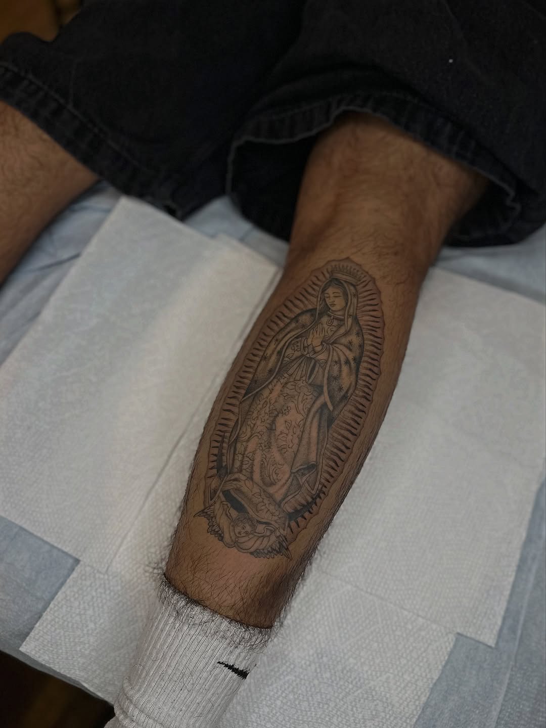 Tattoo by @adriannastabs — chicano, black_and_grey