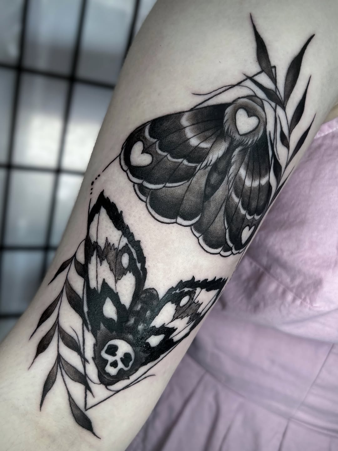 Tattoo by @marisolcreative — black_and_grey, neo_traditional