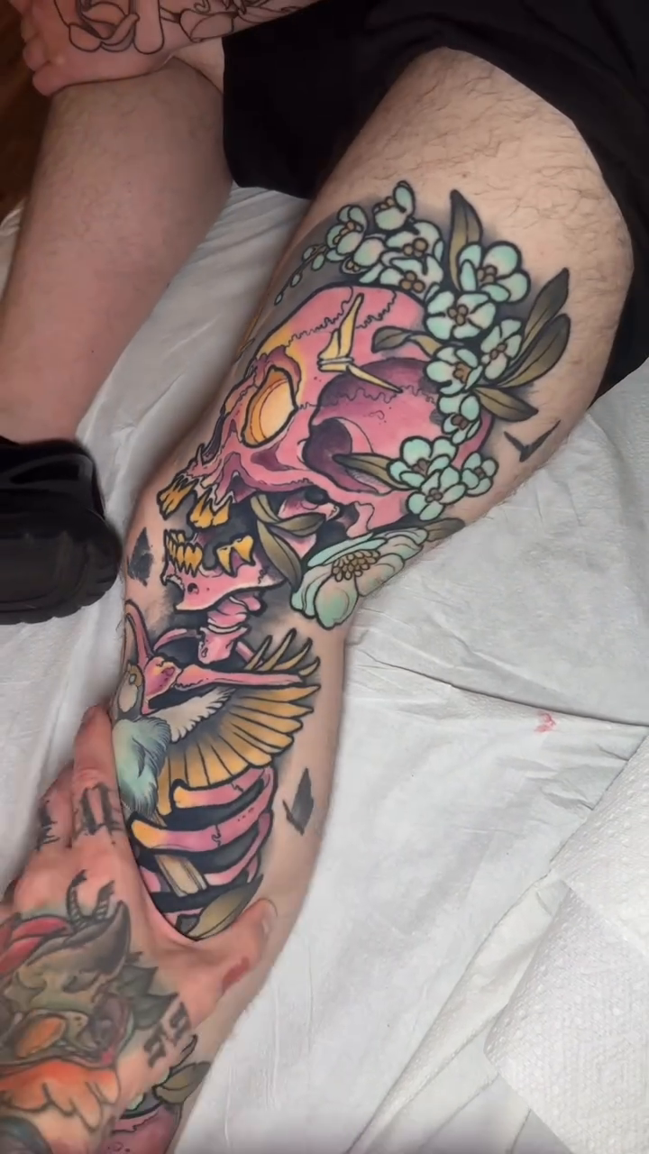Tattoo by @deadmeat — neo_traditional, dark_realism