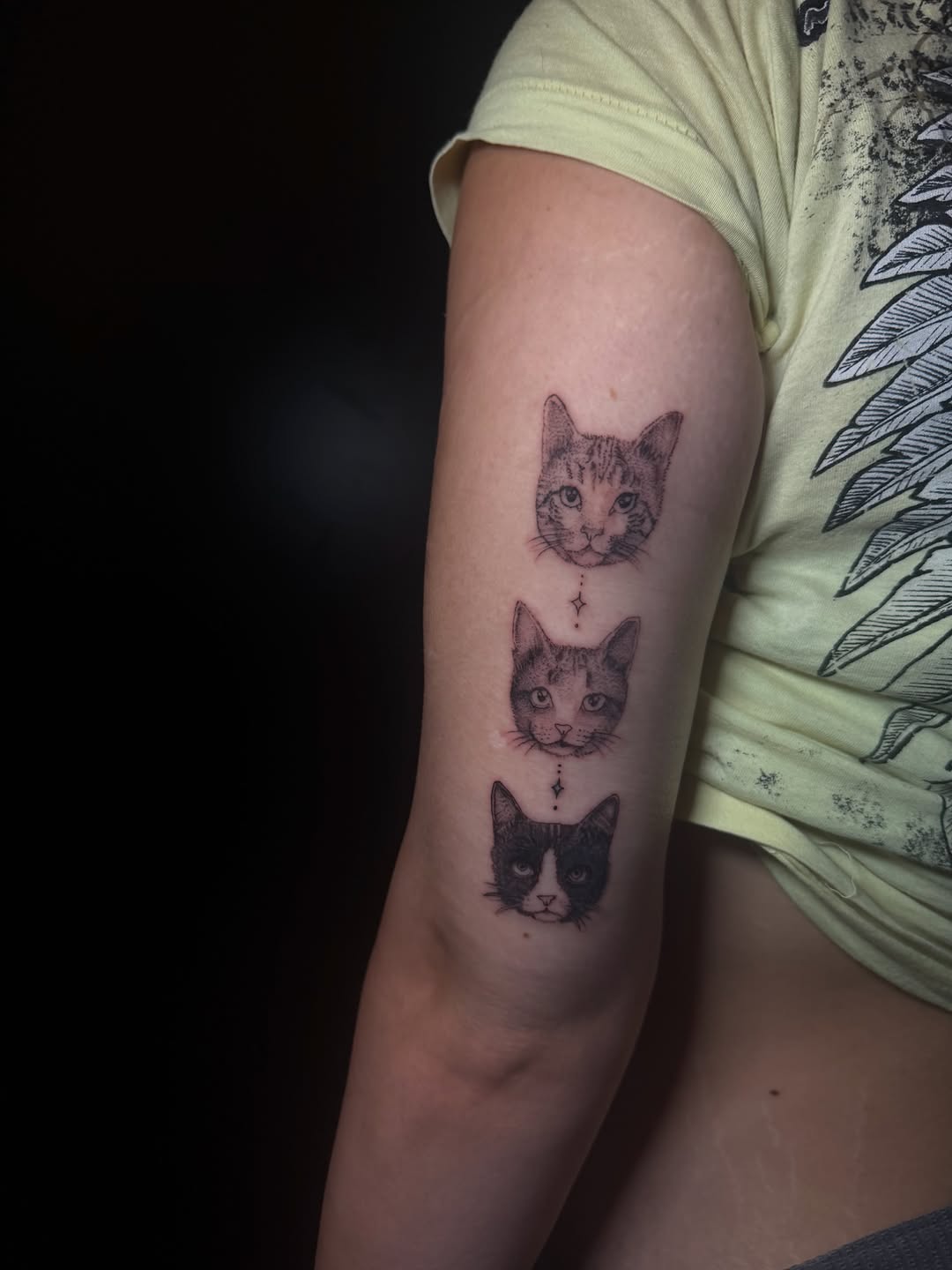 Tattoo by @artbyannistyn — fine_line, dotwork