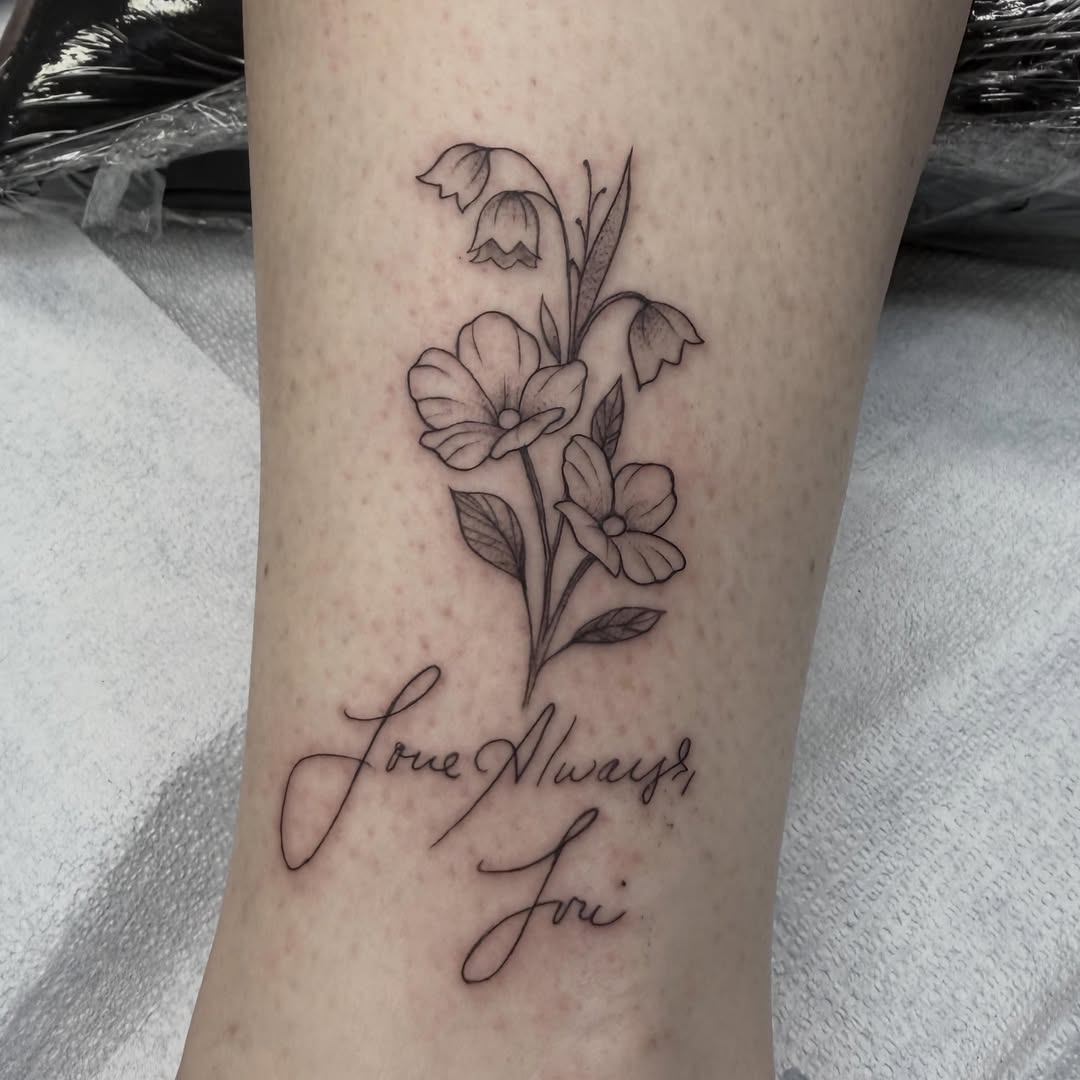 Tattoo by @jaycunliffe — fine_line, lettering_script