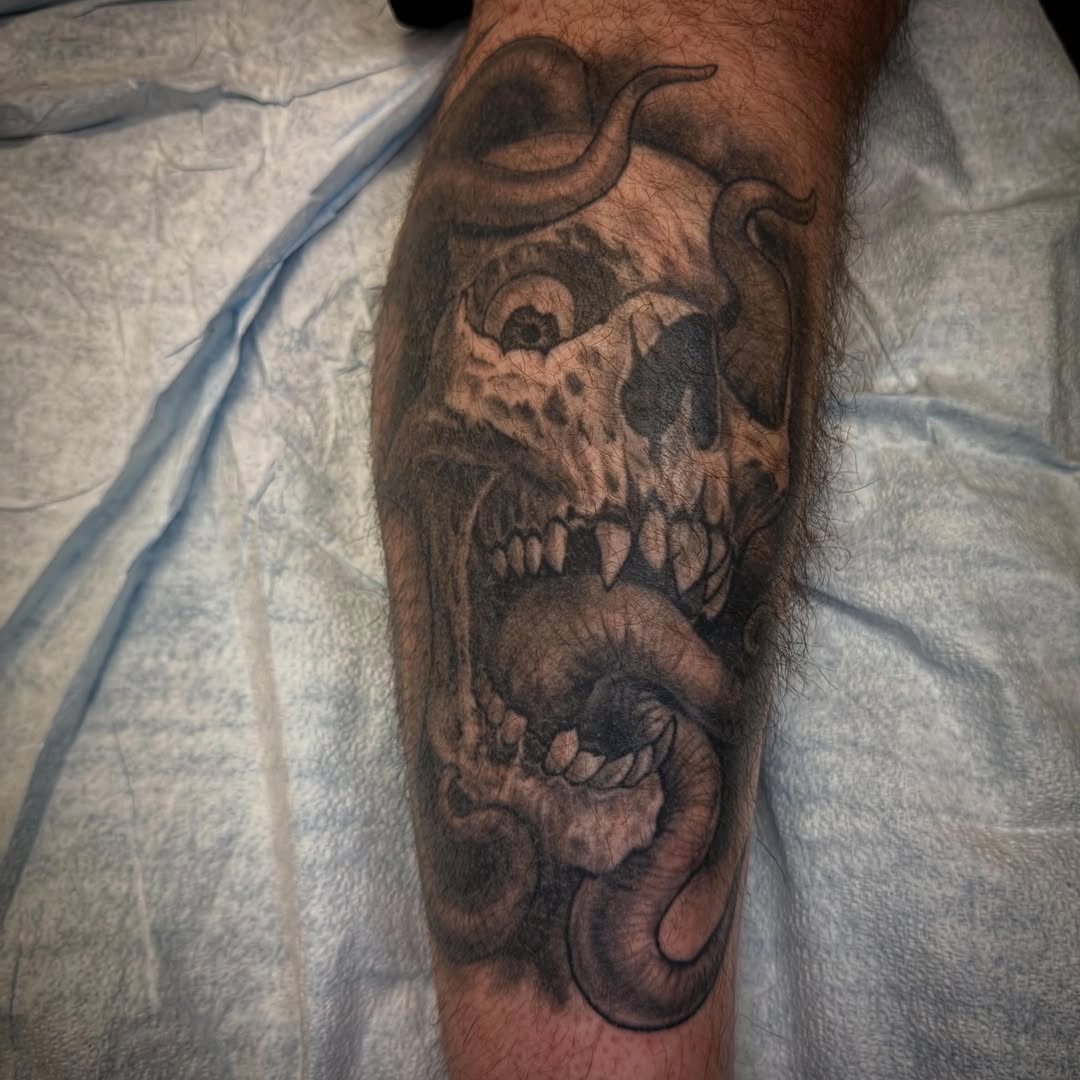 Tattoo by @jaycunliffe — black_and_grey, realism