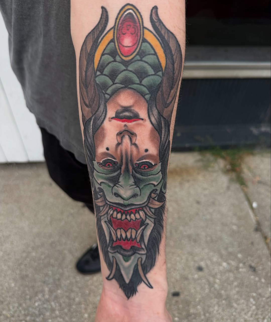 Tattoo by @bajabagleytattoos — neo_traditional, japanese_irezumi
