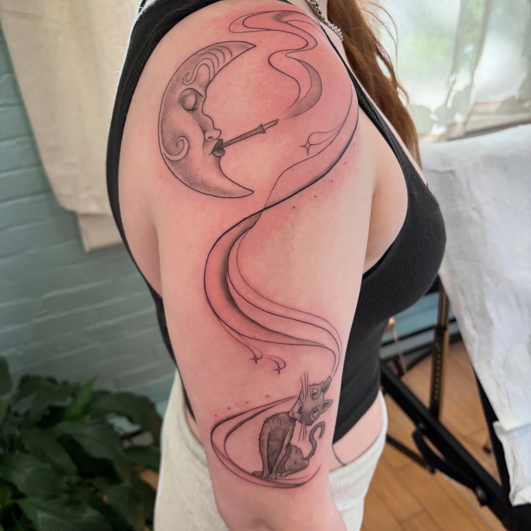 Tattoo by @amp.tattoos — fine_line, illustrative