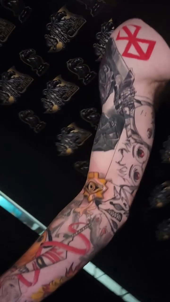 Tattoo by @antmantattoos — anime, trash_polka