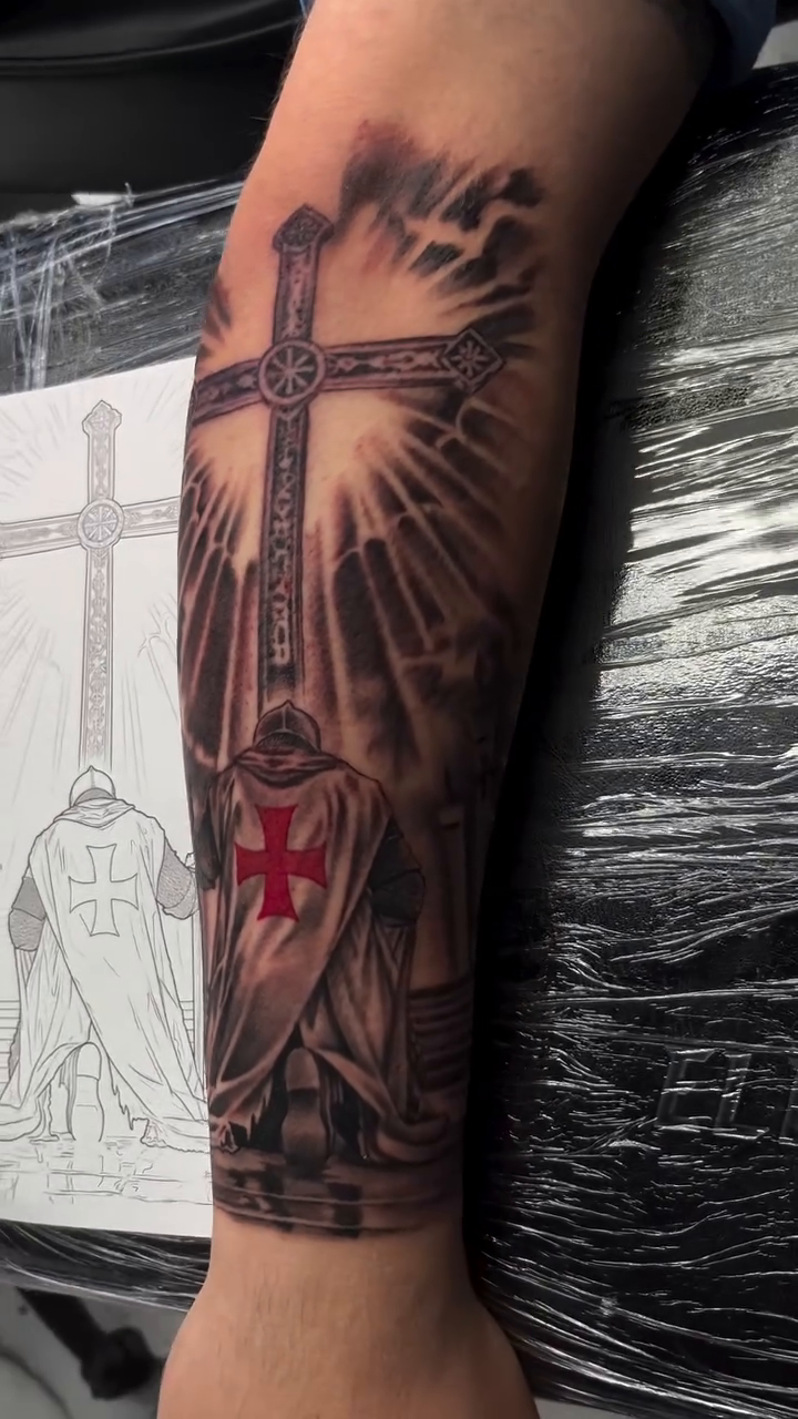 Tattoo by @davesancheztattooer — black_and_grey, realism