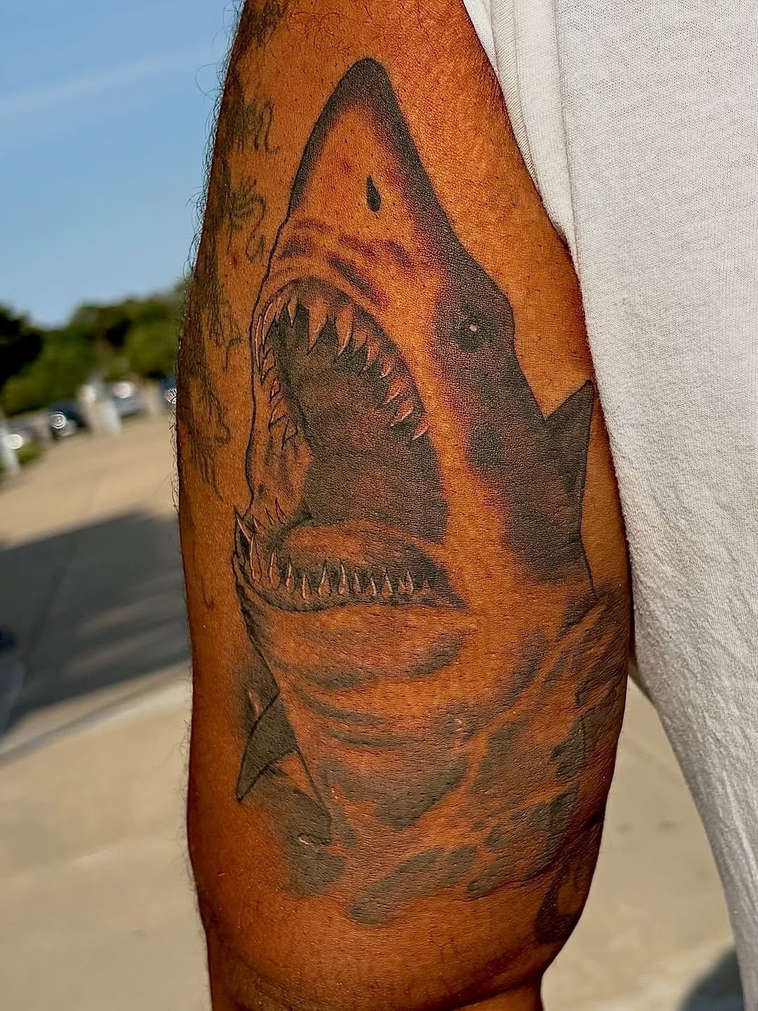 Tattoo by @kevtattedme โ realism, black_and_grey