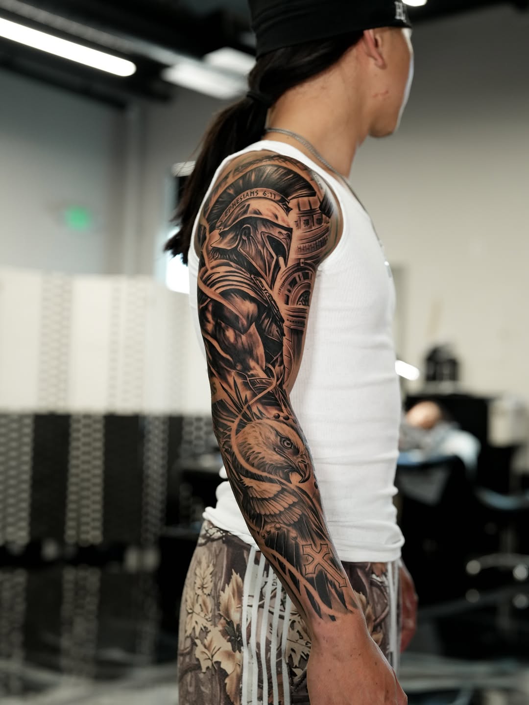 Tattoo by @loi.tattoosj — realism, black_and_grey