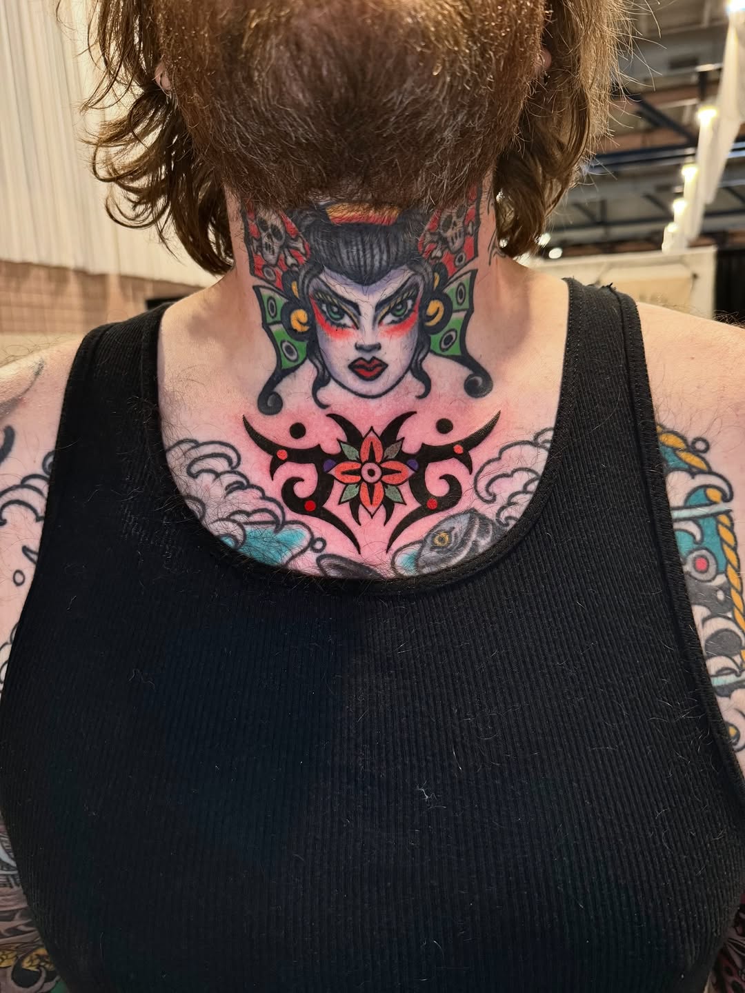 Tattoo by @jacobjamesk β neo_traditional, black_and_grey