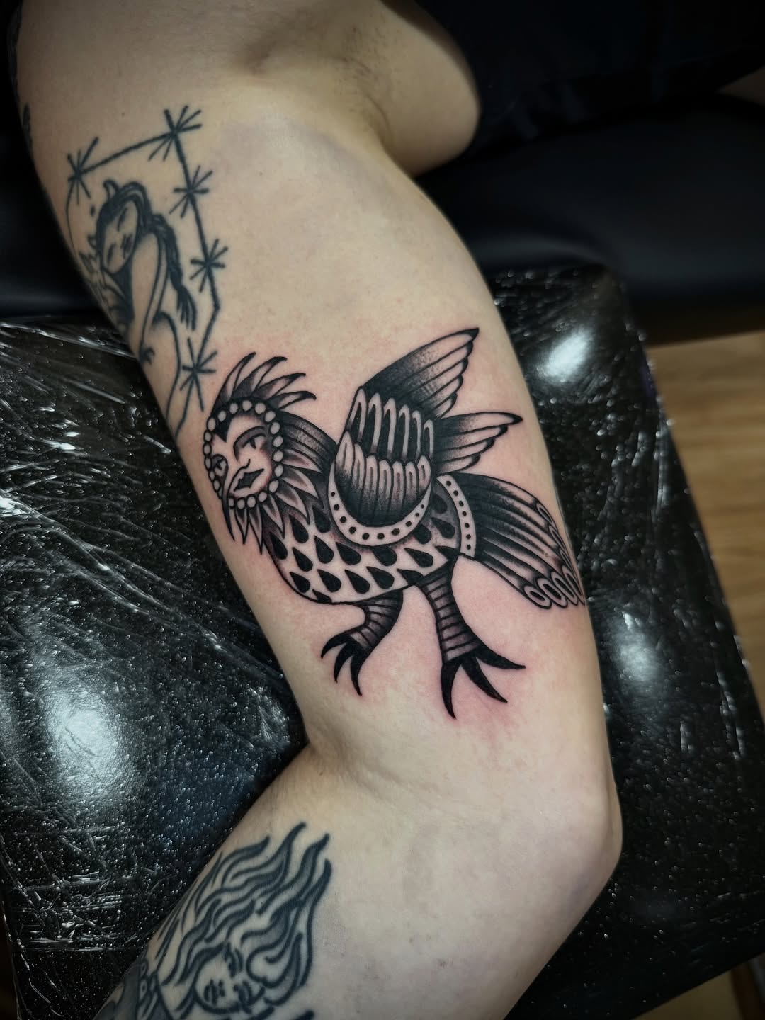 Tattoo by @jacobjamesk β american_traditional, black_and_grey