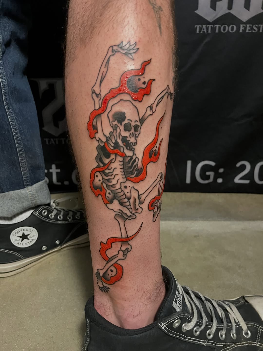 Tattoo by @inkedbybrianpdx — american_traditional, black_and_grey