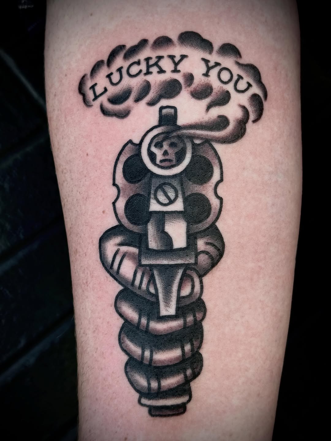 Tattoo by @tristan.bradshaw.tattooing — american_traditional, black_and_grey