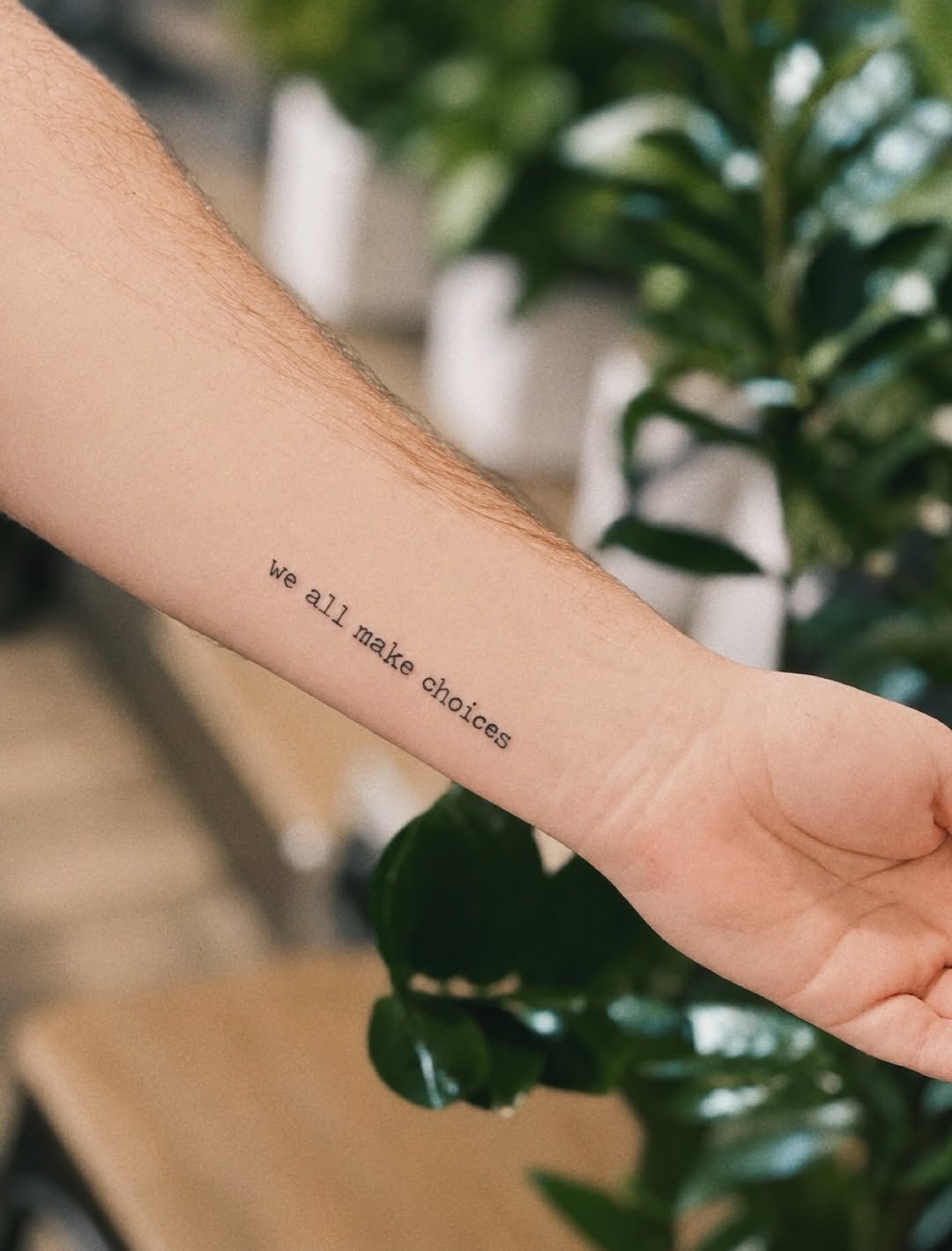Tattoo by @mjtattoonyc — lettering_script, fine_line