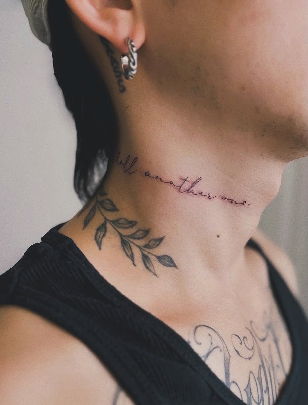 Tattoo by @mjtattoonyc — lettering_script, fine_line