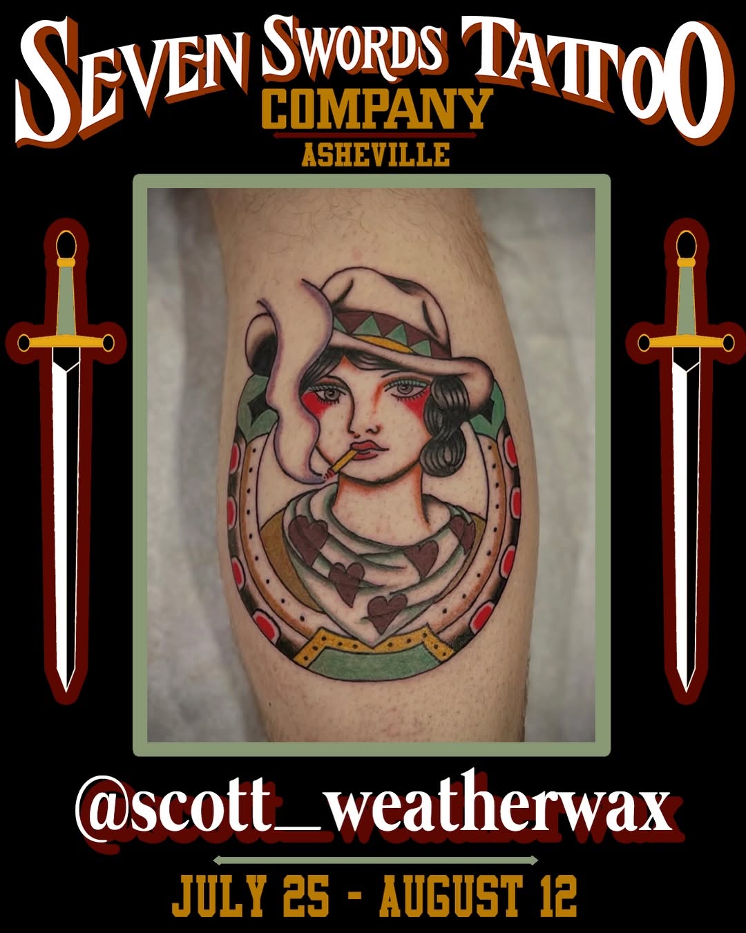 Tattoo by @scott_weatherwax — american_traditional, neo_traditional