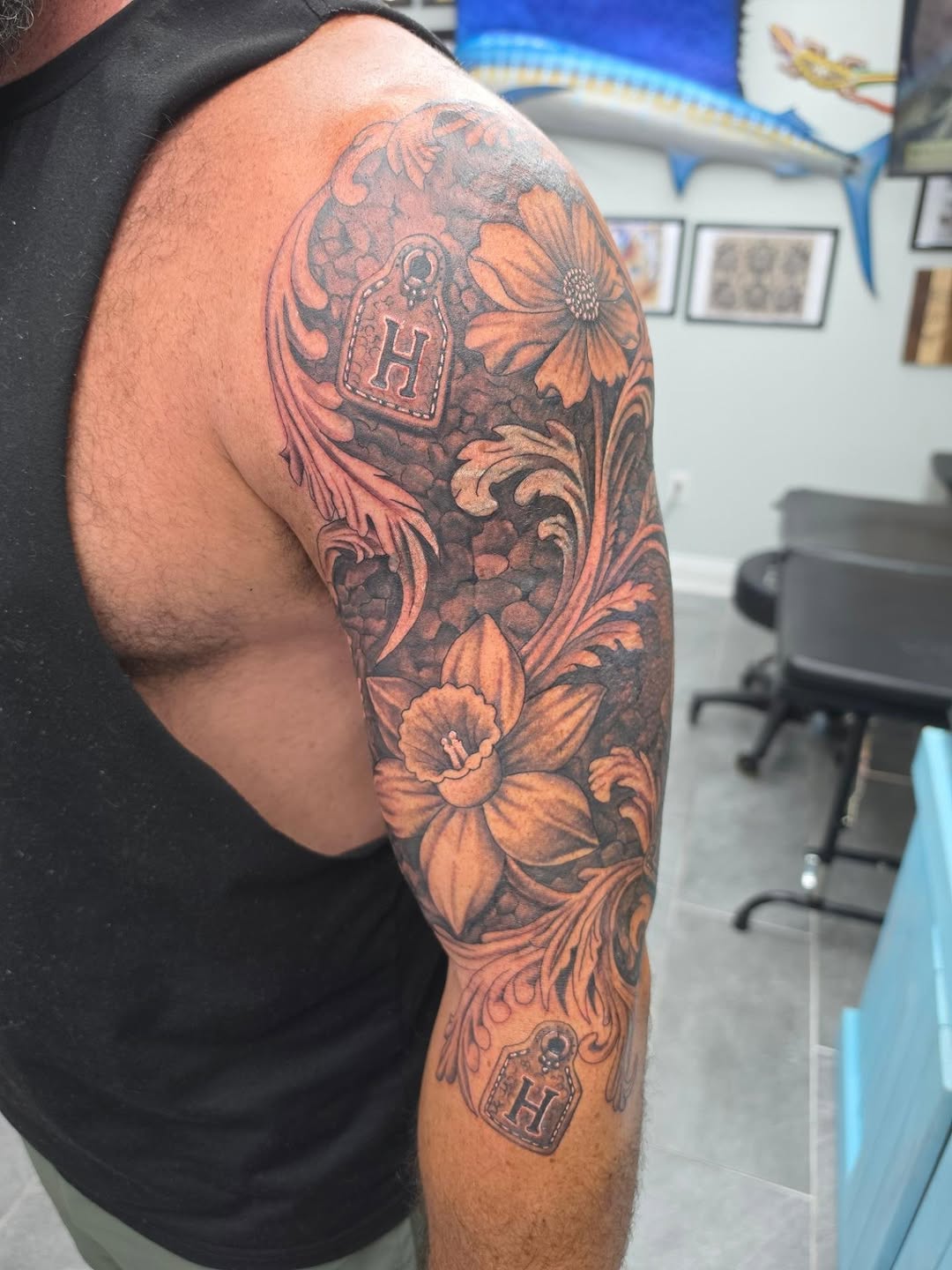 Tattoo by @tattoosbyjstar — realism, black_and_grey