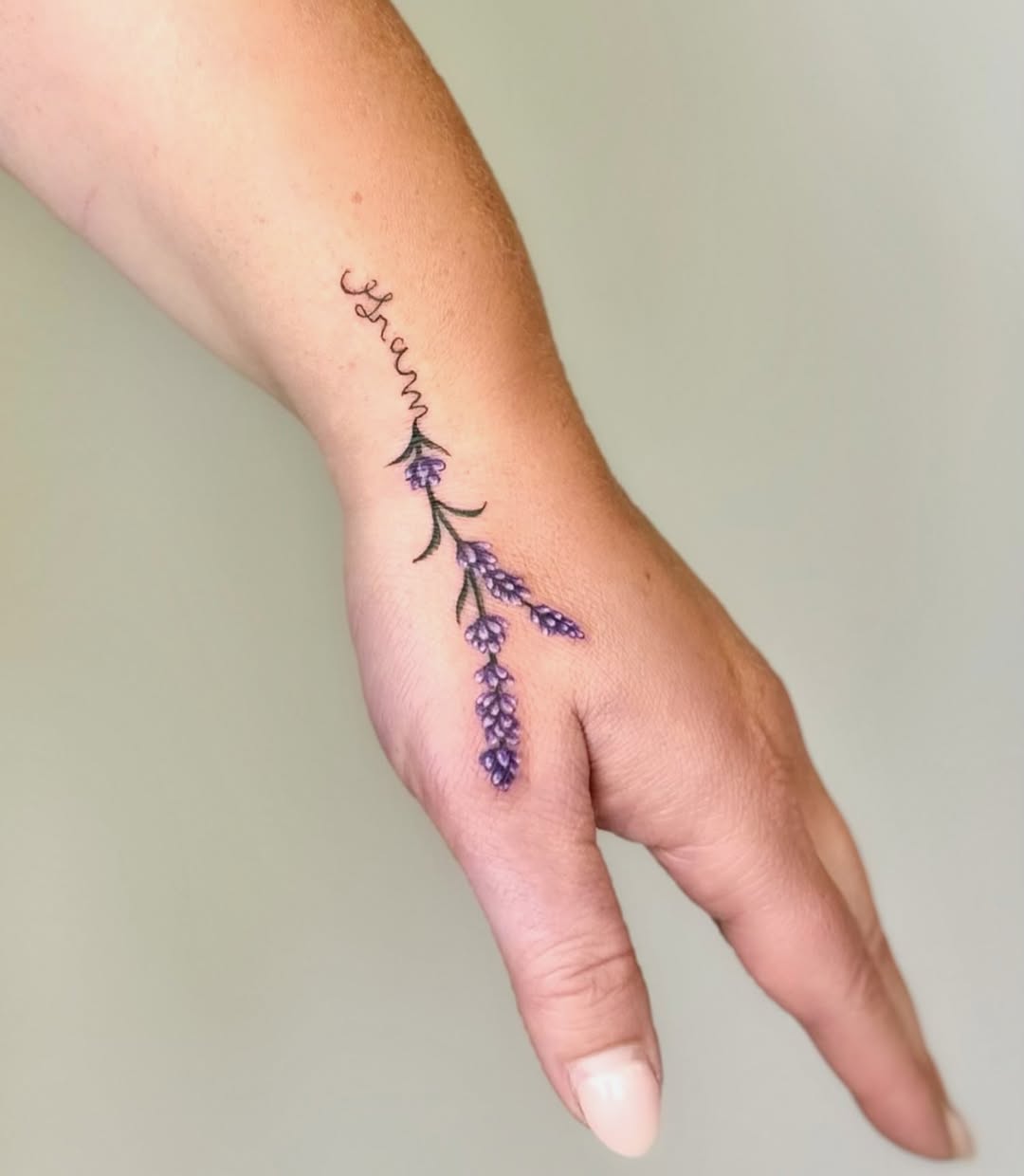 Tattoo by @varonyart — fine_line, lettering_script