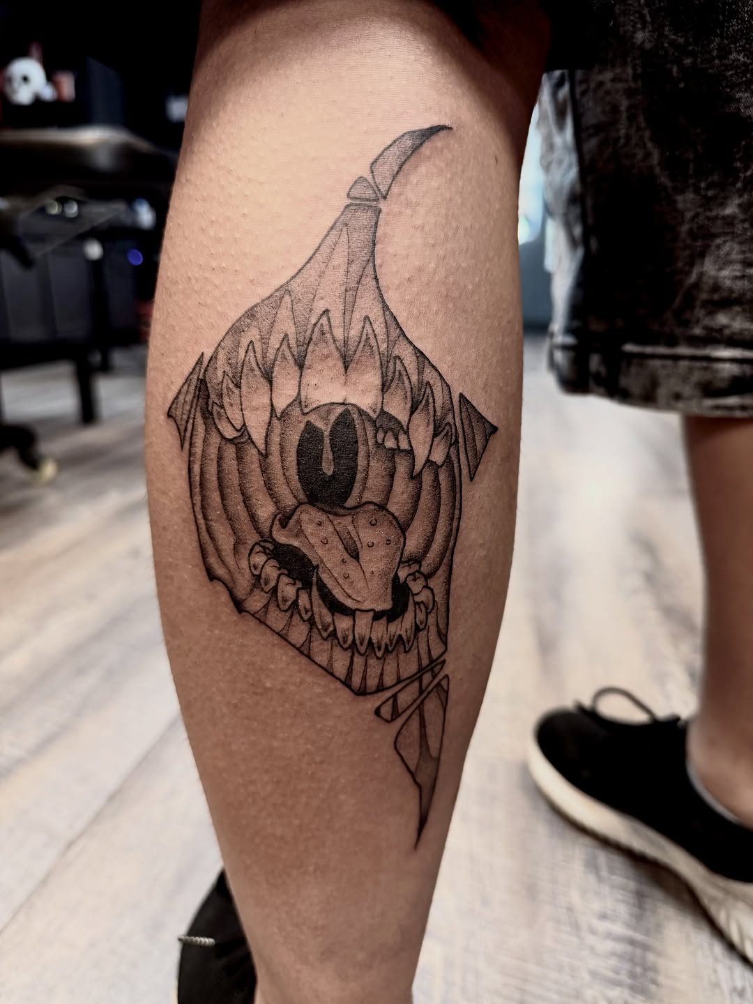 Tattoo by @elijahtatttoo — black_and_grey, illustrative