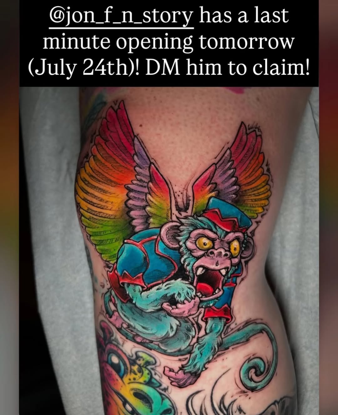 Tattoo by @jon_f_n_story — new_school
